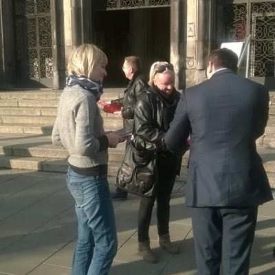 Spotkanie wyborcze w Nowej Hucie